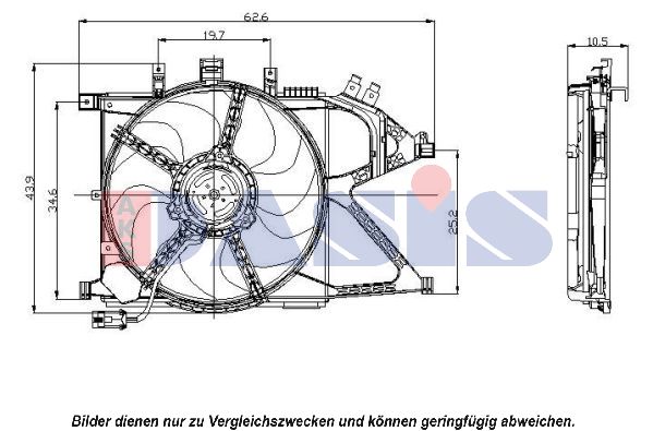 AKS DASIS Ventilators, Motora dzesēšanas sistēma 158021N